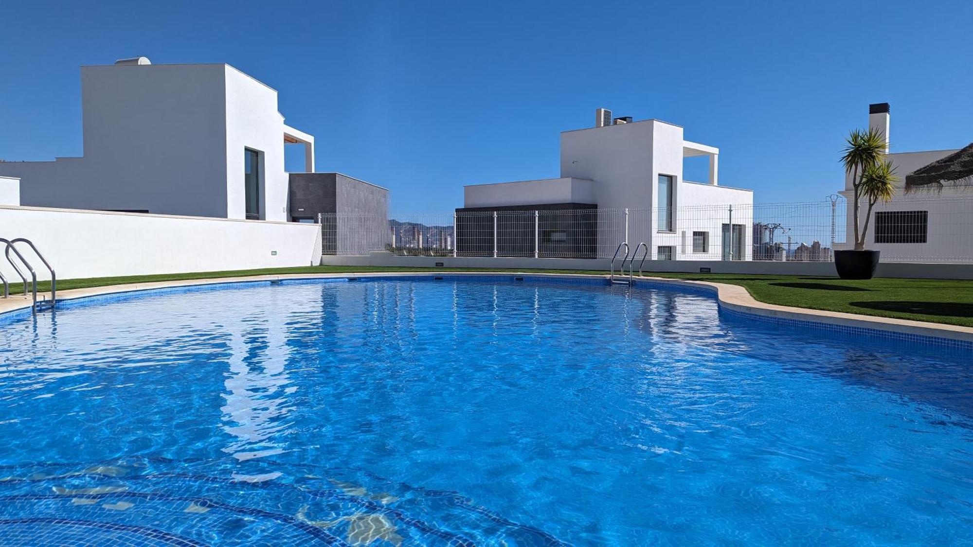 Panoramic Luxury Sea View House Villa Finestrat Eksteriør billede